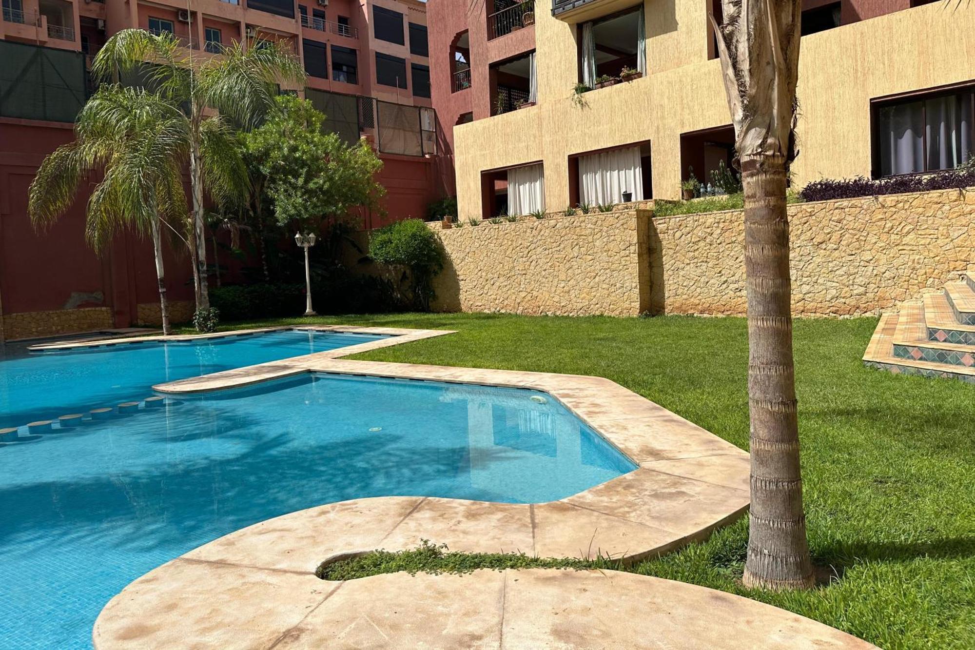 Appartement Calme, Gueliz Marrakesch Exterior foto