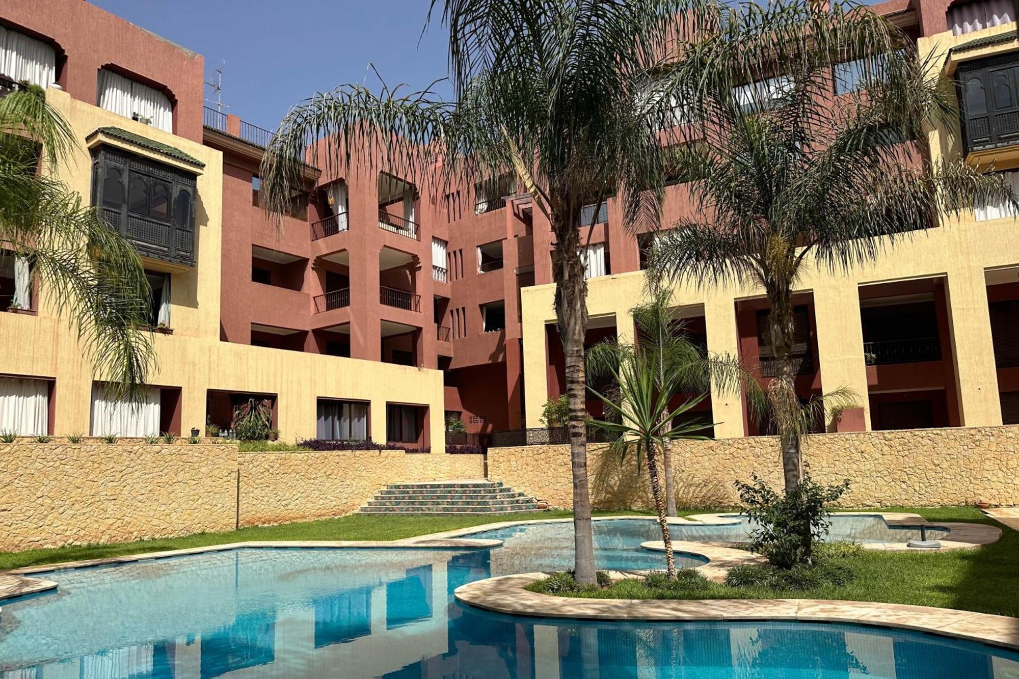 Appartement Calme, Gueliz Marrakesch Exterior foto